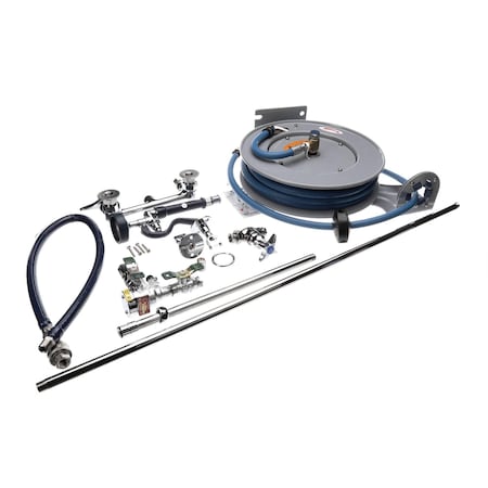 T&S Brass Hose Reel System 38 Id X 35 Open Hose Reel Va B-7232-U01XS1E
